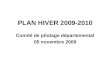 PLAN HIVER 2009-2010