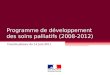 Programme de développement  des soins palliatifs (2008-2012)