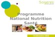 Programme National Nutrition Santé