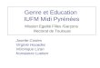 Genre et Education  IUFM Midi Pyrénées Mission Egalité Filles /Garçons    Rectorat de Toulouse