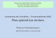 Commune de Corcelles – Cormondrèche (NE) Plan spécial Les Arniers Pierre Muhlemann