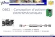 C6E2 – Conception d’actionneurs électromécaniques