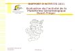 RAPPORT D’ACTIVITE 2011 Evaluation de l’activité de la Plateforme Gérontologique Ouest-Trégor