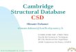 Cambridge Structural Database CSD