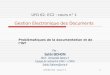 UFD 62. EC2 : cours n° 1 Gestion Electronique des Documents