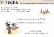 Évaluation de TECFA Unité des technologies éducatives  de la FPSE - 11, 12 octobre 2000