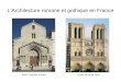 L’Architecture romane et gothique en France