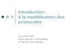 Introduction  à la modélisation des protocoles