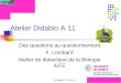 Atelier Didabio A 11