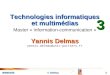 Technologies informatiques et multimédias Master « information-communication »