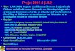 Projet 2004-2 (1/10)