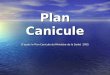 Plan Canicule