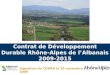 Contrat de Développement Durable Rhône-Alpes de l’Albanais 2009-2015