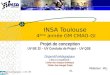 INSA  Toulouse  4 ème  année GM CMAO-GI
