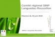 Comité régional SINP Languedoc-Roussillon