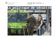 La politique de sécurité  et l’Armée suisse