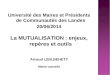 Université des Maires et Présidents de Communautés des Landes 20/06/2014