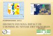 Erosion des sols, impact de l'Homme au niveau des vignobles