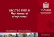 LIN1720 DGD 8 Phonèmes et allophones
