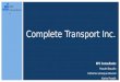 Complete Transport Inc