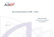 Recommandations AMF - 2012