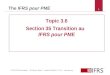 The  IFRS pour PME