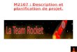 M2107 : Description et planification de projet
