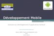 Développement Mobile