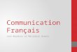 Communication Français