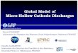 Global  Model  of Micro-Hollow Cathode Discharges