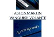 ASTON MARTIN VANQUISH VOLANTE