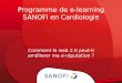 Programme de  e-learning SANOFI en Cardiologie