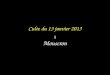 Culte du  13  janvier 2013 à Mouscron