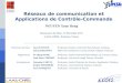 Réseaux de communication et Applications de Contrôle-Commande
