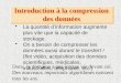 Introduction à la compression des données