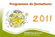 Catalogue de formations 2011