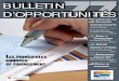 Bulletin d'opportunités de reprise d'entreprises (juillet-septembre 2011)