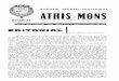 Bulletin officiel municipal d'Athis-Mons n°1, mai 1961