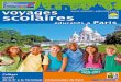 Voyages et Séjours éducatifs à Paris - 2010-2011