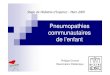 Pneumopathies communautaires 2009