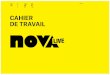 NOVA Live 2013 | Cahier de travail de l'atelier
