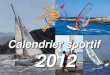 Livret calendrier sportif 2012