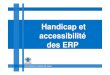 Accessebilité des ERP - commerces