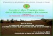 Programme des Premières Journée du Syndicat de la Wilaya de Guelmim Es Smara