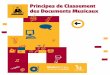 Principes de Classement des Documents Musicaux