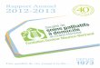 Rapport Annuel: Société de soins palliatifs à domicile du Grand Montréal 2012-2013