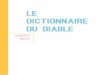 Dictionnaire du Diable