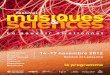 Programme musique et science