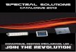 Catalogue Spectral Solutions 2013