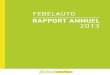 Febelauto Rapport annuel 2013